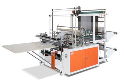 Machine a fabriquer des sachets de fond en plastique